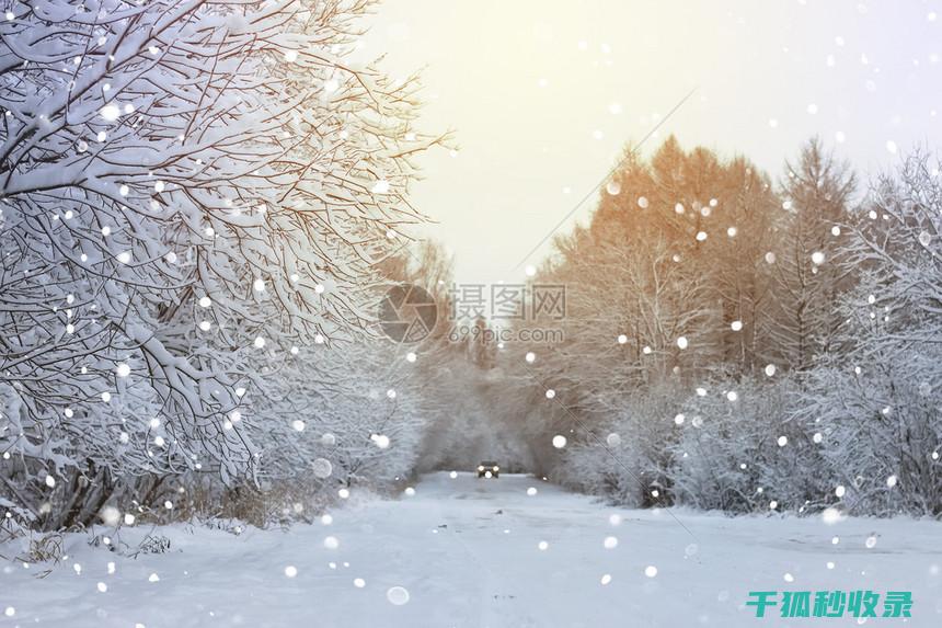 雪天防滑小窍门